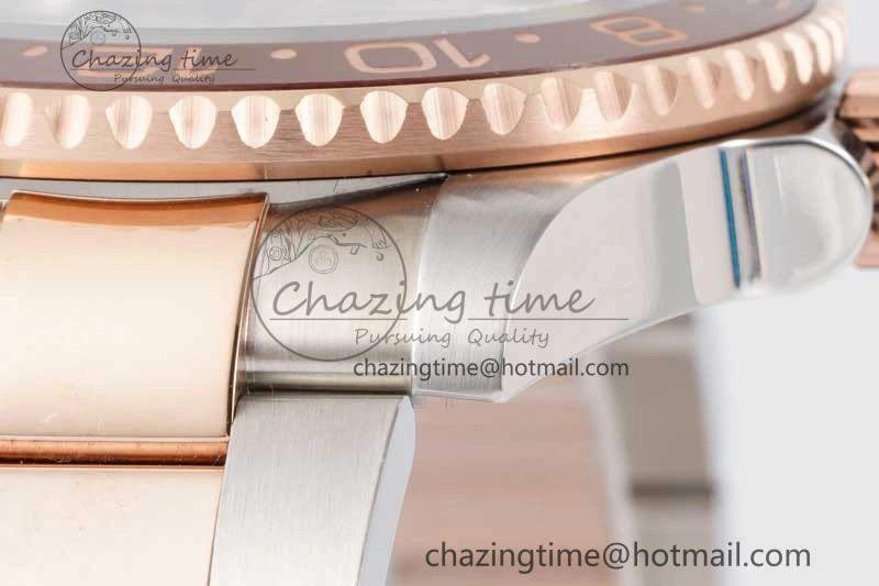 GMT Master II 126711 CHNR 904L SS APF 1:1 Best Edition on SS RG Bracelet VR3285 CHS Timeless 2039