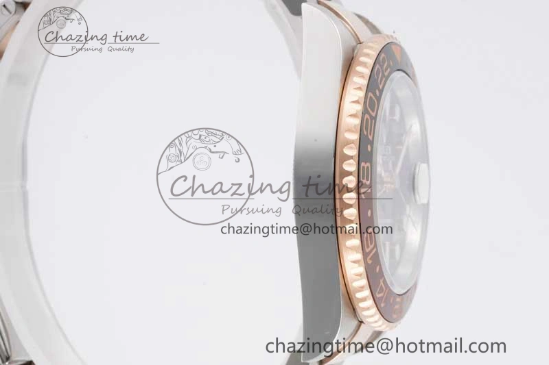 GMT Master II 126711 CHNR 904L SS APF 1:1 Best Edition on SS RG Bracelet VR3285 CHS Timeless 2039