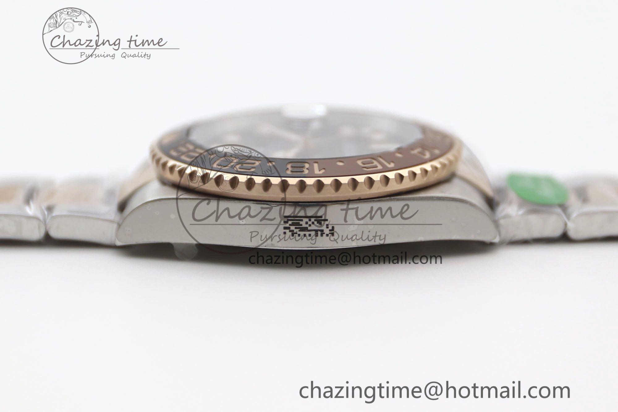 Bold GMT Master II 126711 CHNR 904L SS TW+ 1:1 Best Edition on SS RG Bracelet VR3186 CHS 1976