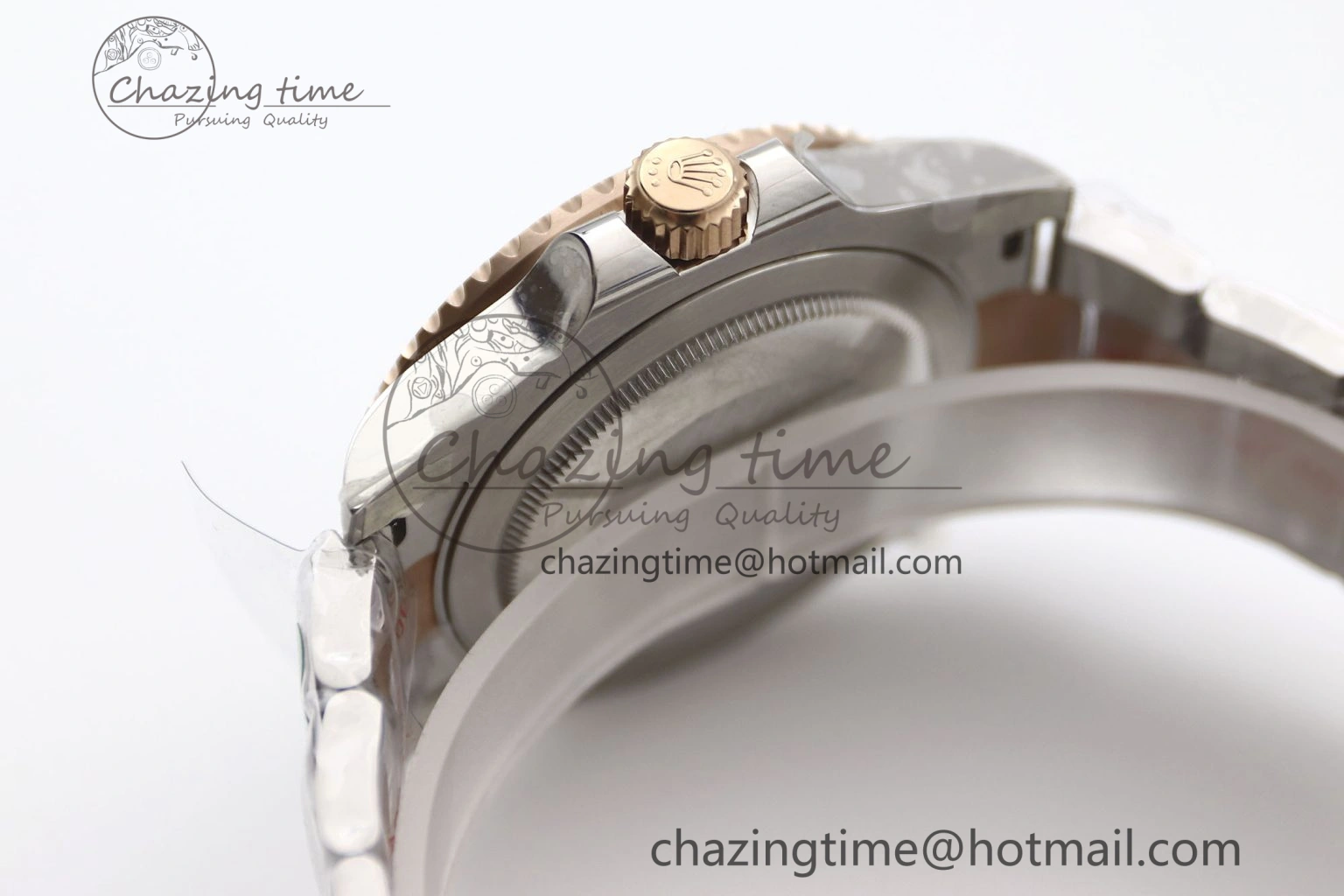 Bold GMT Master II 126711 CHNR 904L SS TW+ 1:1 Best Edition on SS RG Bracelet VR3186 CHS 1976
