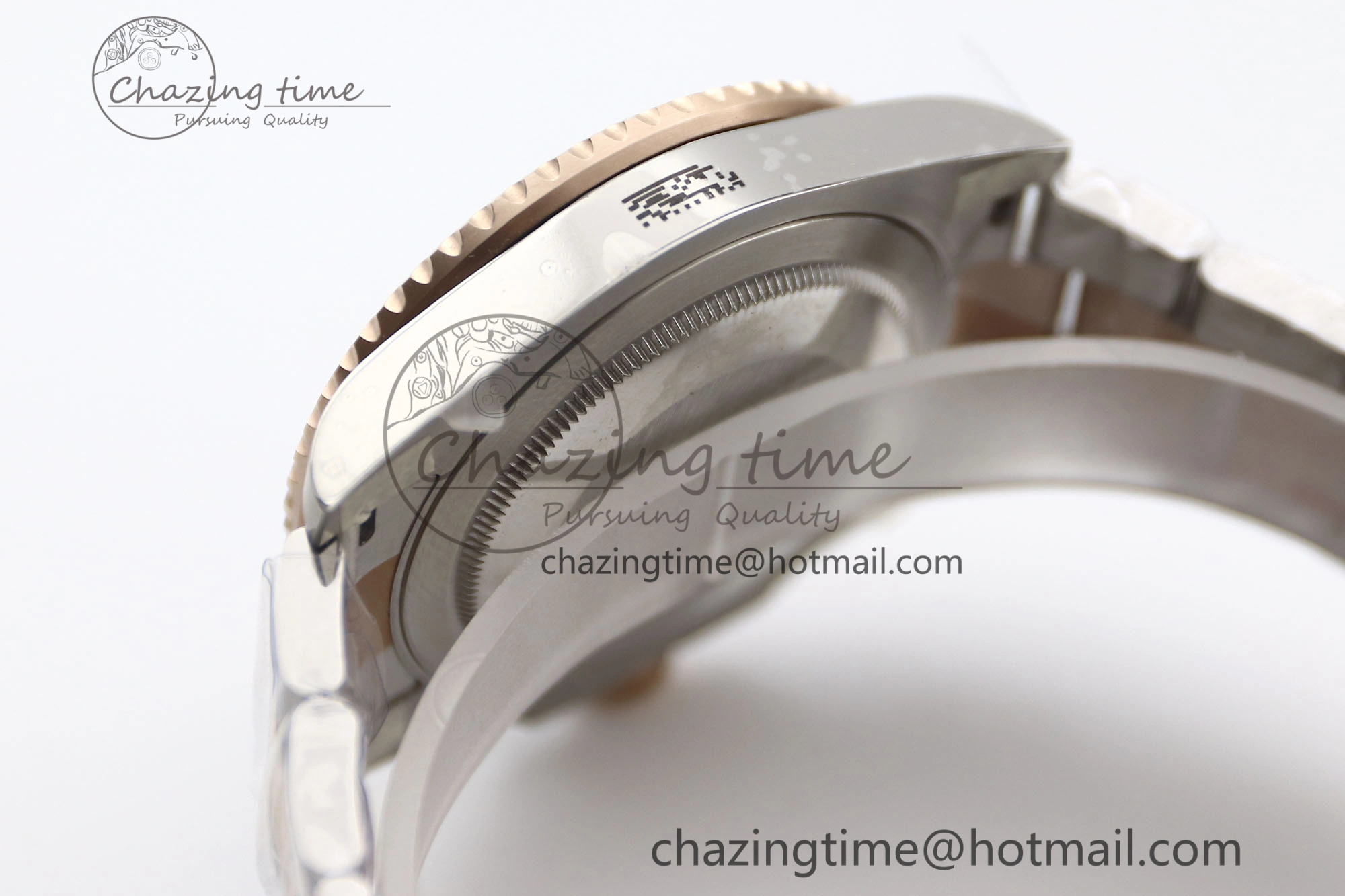 Bold GMT Master II 126711 CHNR 904L SS TW+ 1:1 Best Edition on SS RG Bracelet VR3186 CHS 1976