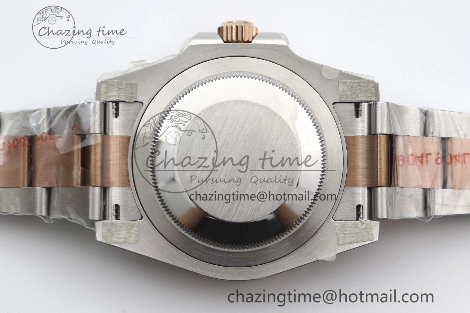Bold GMT Master II 126711 CHNR 904L SS TW+ 1:1 Best Edition on SS RG Bracelet VR3186 CHS 1976