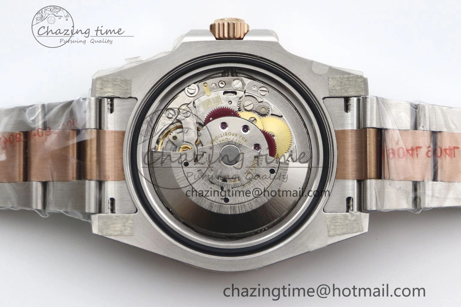 Bold GMT Master II 126711 CHNR 904L SS TW+ 1:1 Best Edition on SS RG Bracelet VR3186 CHS 1976