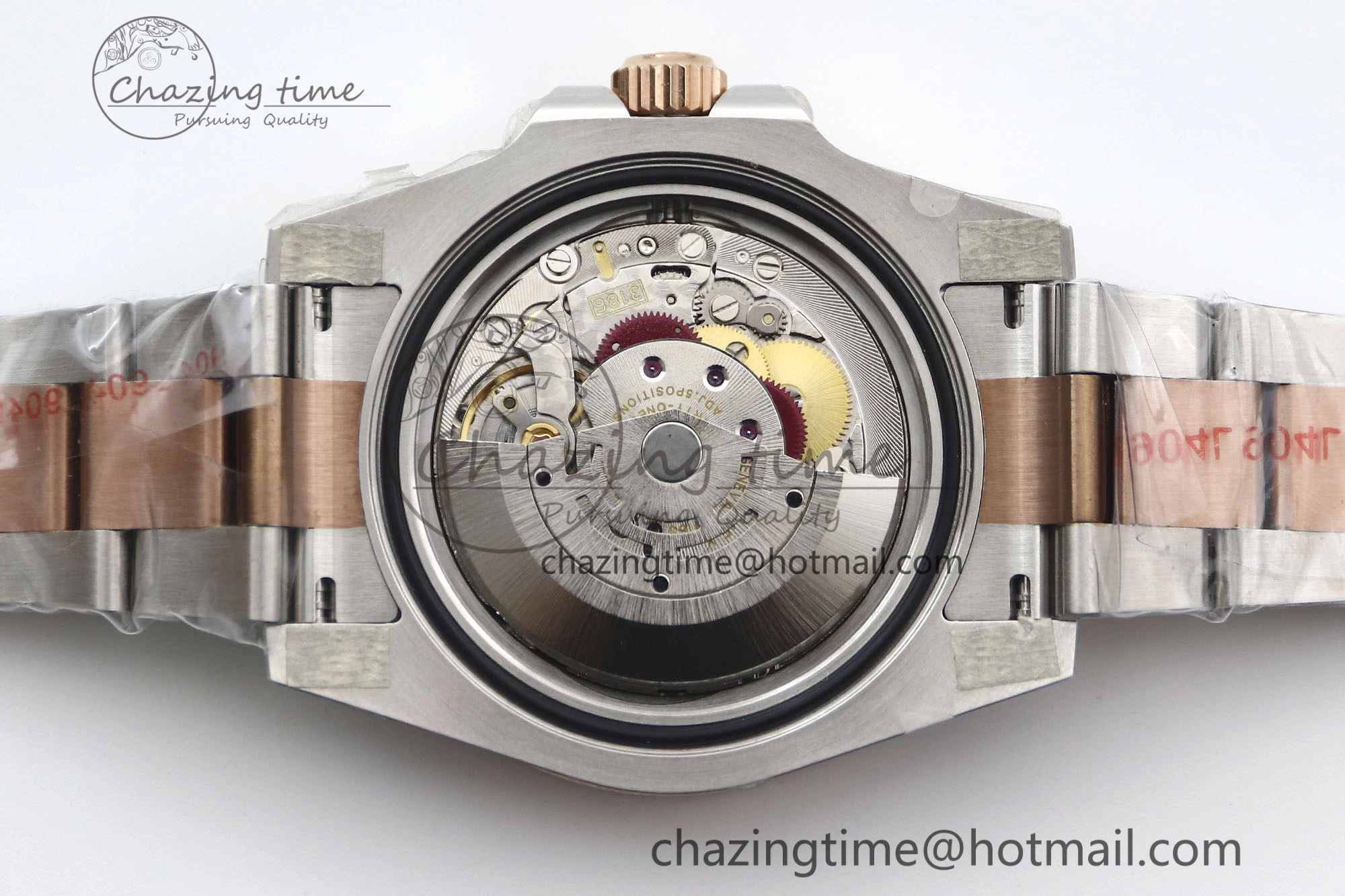 Bold GMT Master II 126711 CHNR 904L SS TW+ 1:1 Best Edition on SS RG Bracelet VR3186 CHS 1976