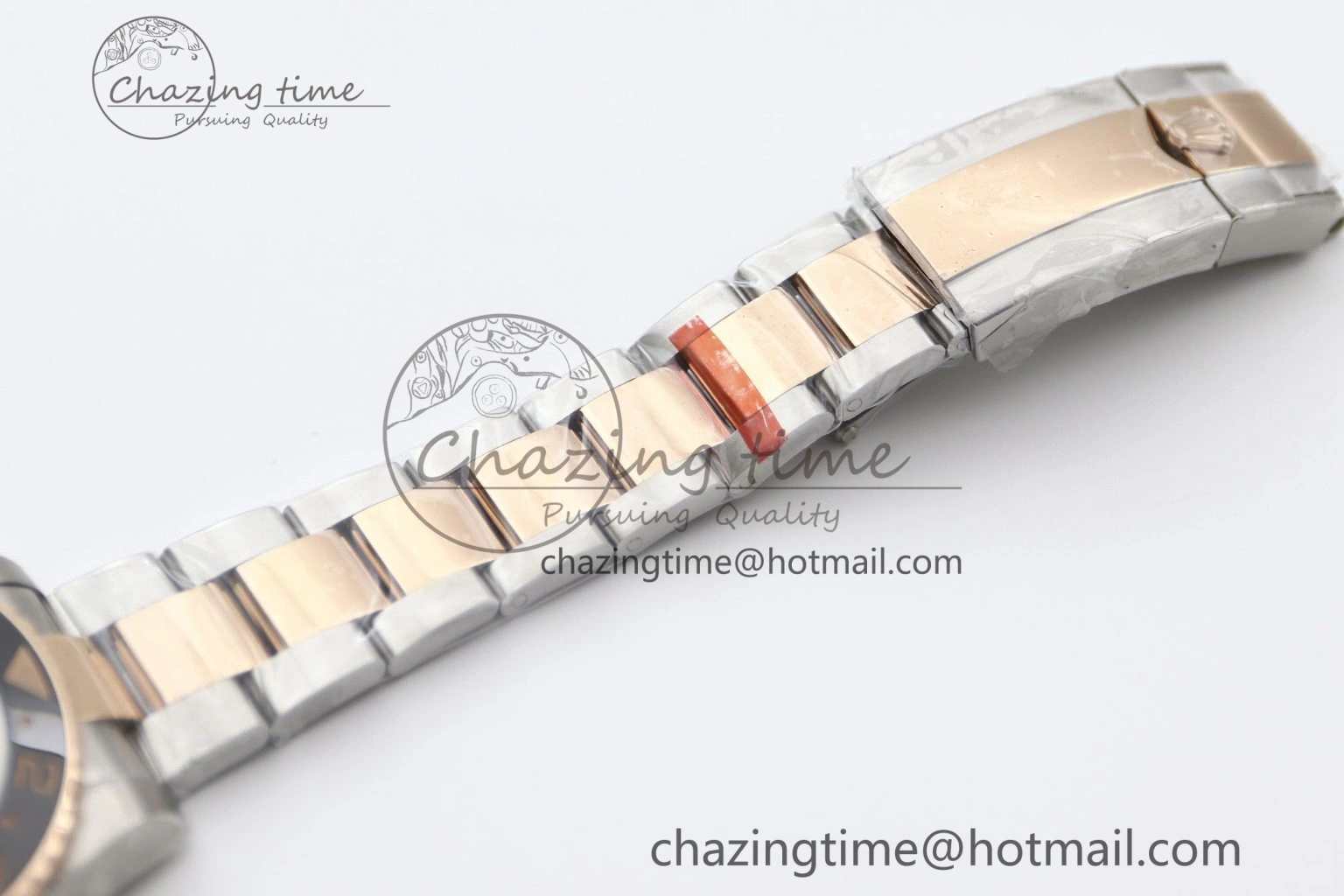 Bold GMT Master II 126711 CHNR 904L SS TW+ 1:1 Best Edition on SS RG Bracelet VR3186 CHS 1976