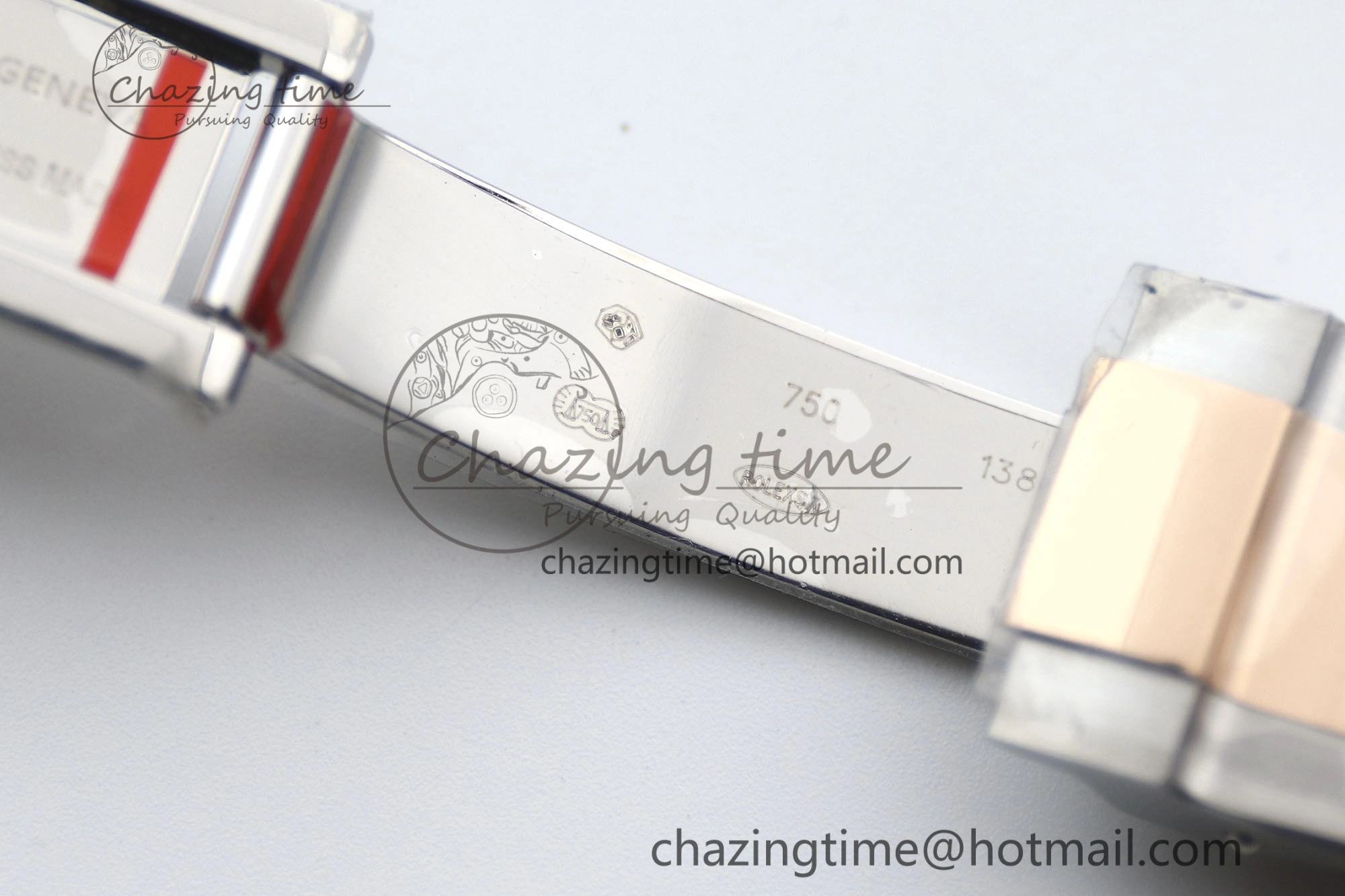 Bold GMT Master II 126711 CHNR 904L SS TW+ 1:1 Best Edition on SS RG Bracelet VR3186 CHS 1976