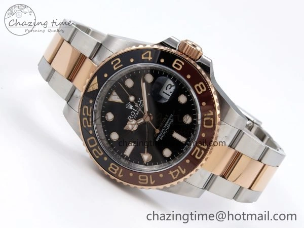 GMT-Master II 126711 CHNR ARF 1:1 Best Edition Black Dial on RG SS Bracelet VR3285 CHS FashionForward 1661
