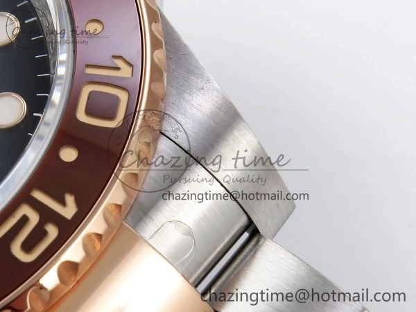 GMT-Master II 126711 CHNR ARF 1:1 Best Edition Black Dial on RG SS Bracelet VR3285 CHS FashionForward 1661