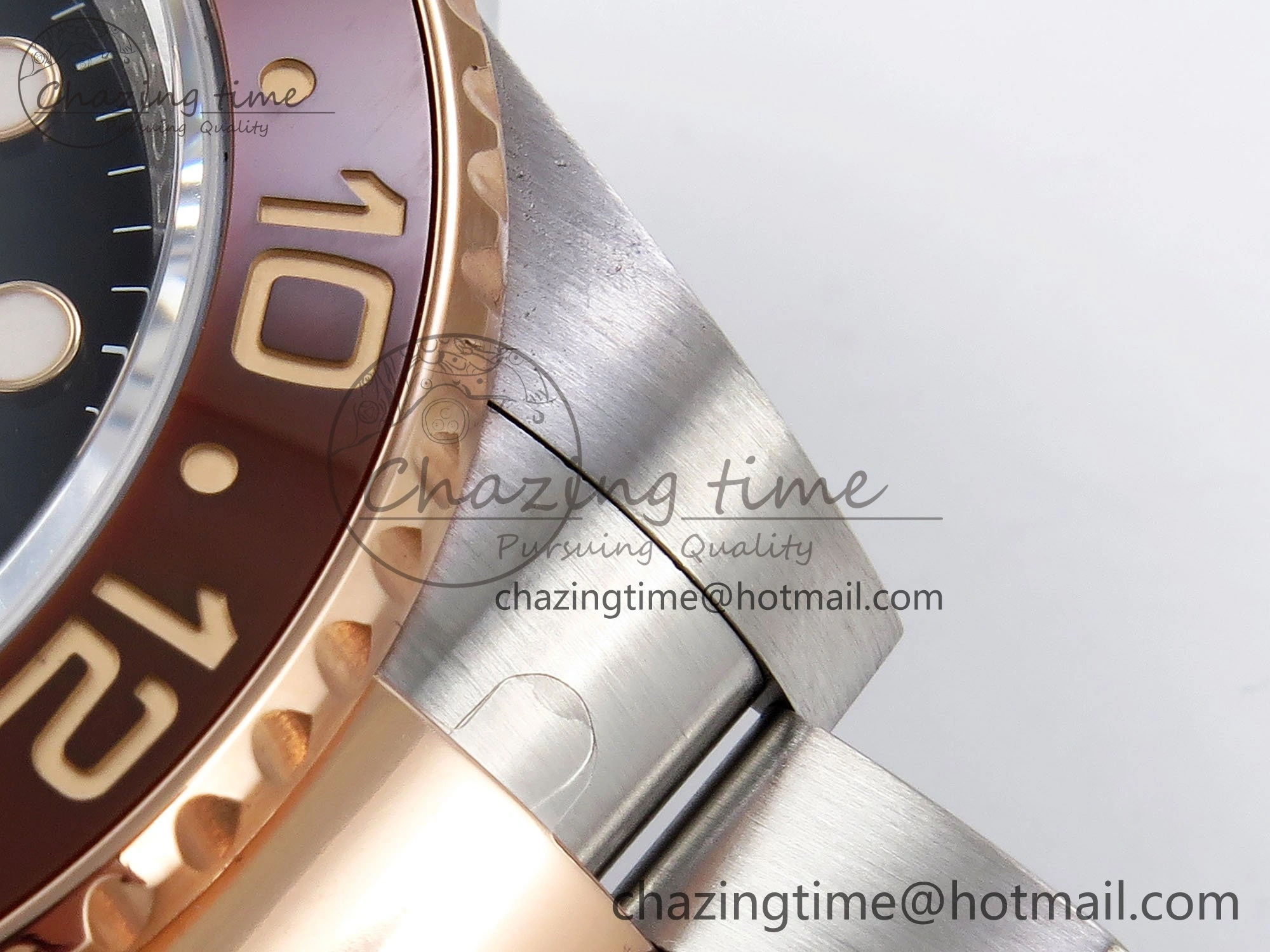 GMT-Master II 126711 CHNR ARF 1:1 Best Edition Black Dial on RG SS Bracelet VR3285 CHS FashionForward 1661