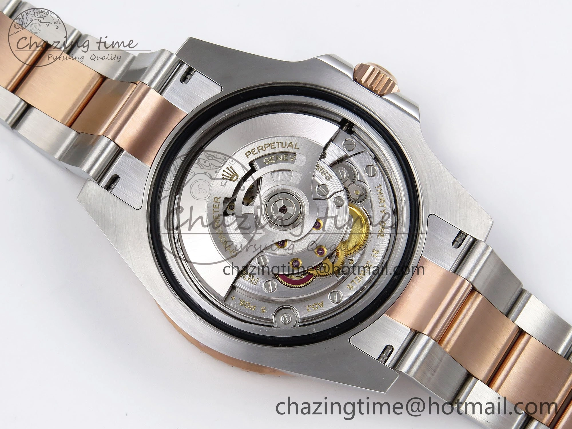 GMT-Master II 126711 CHNR ARF 1:1 Best Edition Black Dial on RG SS Bracelet VR3285 CHS FashionForward 1661