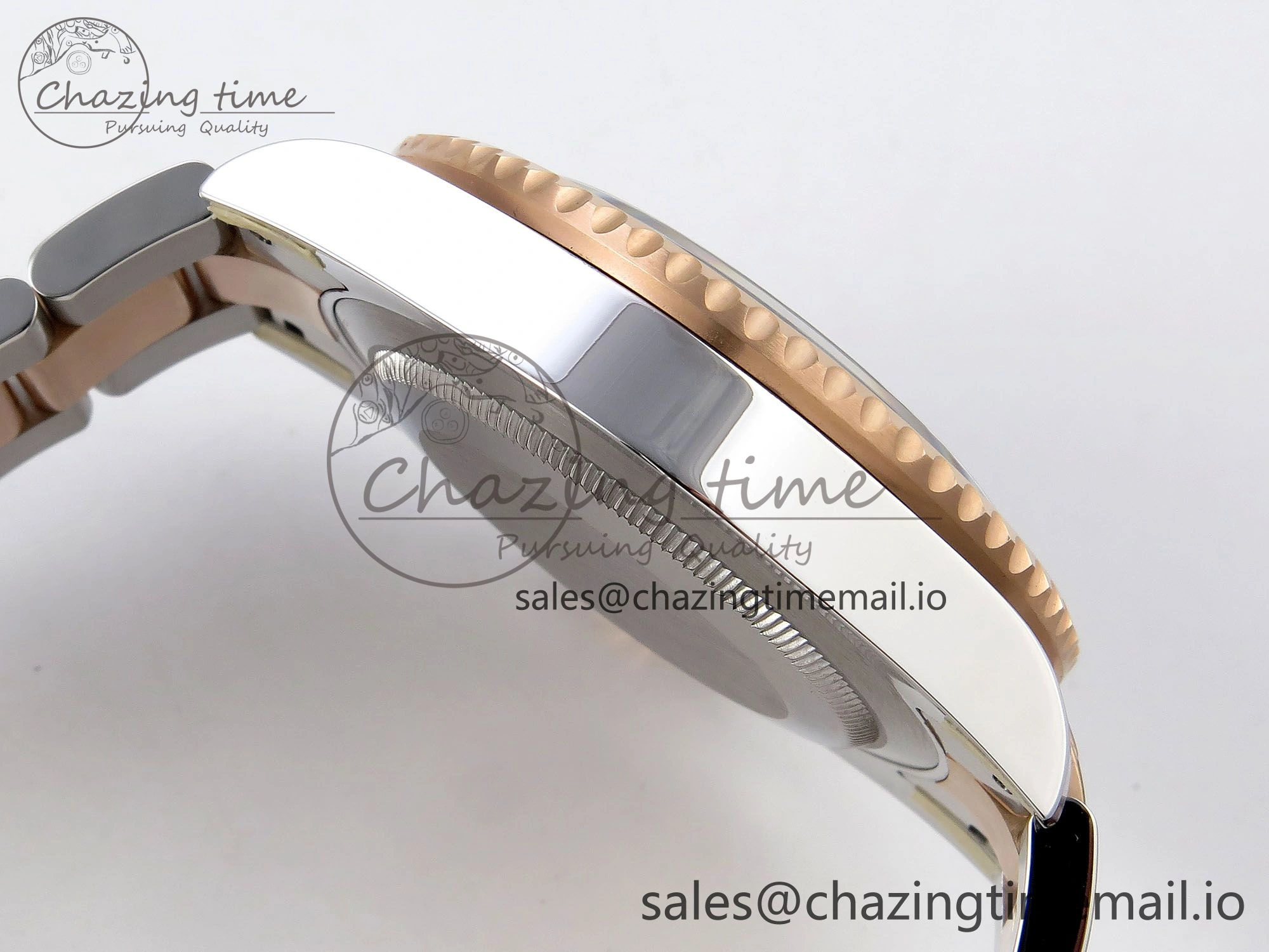 Sleek GMT-Master II 126711 CHNR ARF 1:1 Best Edition on Black Dial SS RG Bracelet Super Clone SH3285 CHS (Gain Weight) 1317