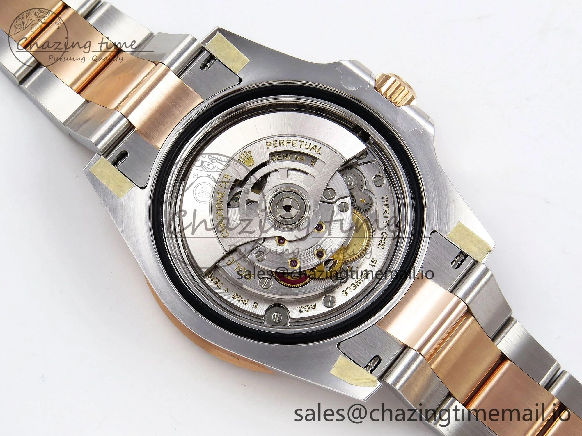 Sleek GMT-Master II 126711 CHNR ARF 1:1 Best Edition on Black Dial SS RG Bracelet Super Clone SH3285 CHS (Gain Weight) 1317
