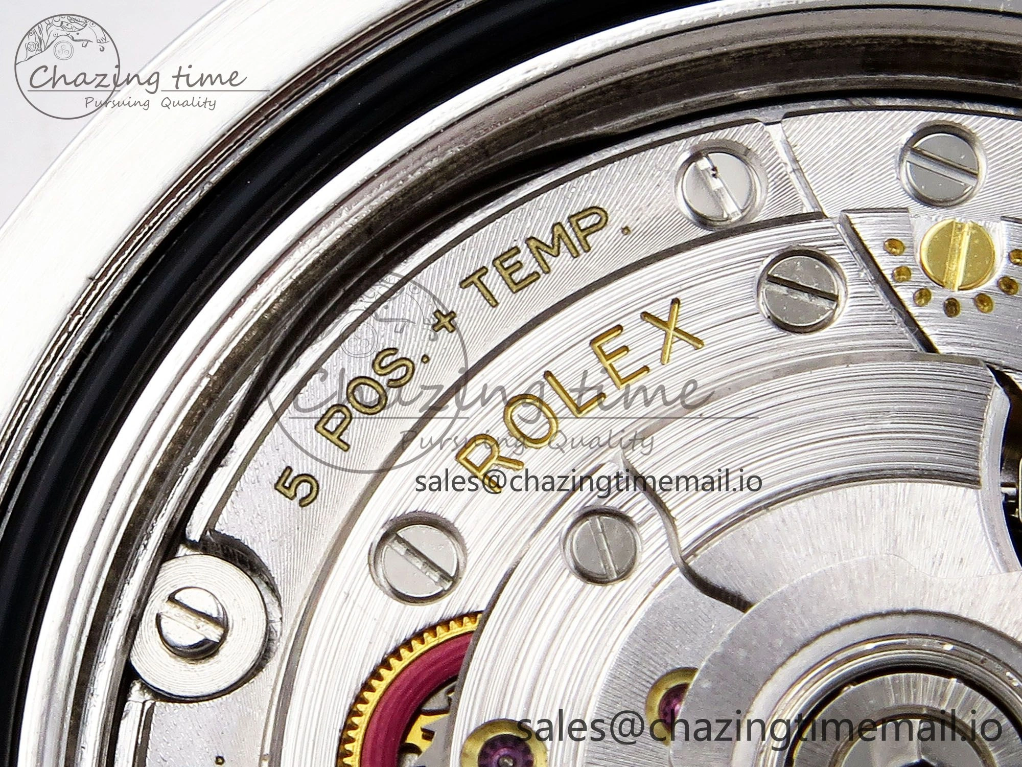 Sleek GMT-Master II 126711 CHNR ARF 1:1 Best Edition on Black Dial SS RG Bracelet Super Clone SH3285 CHS (Gain Weight) 1317