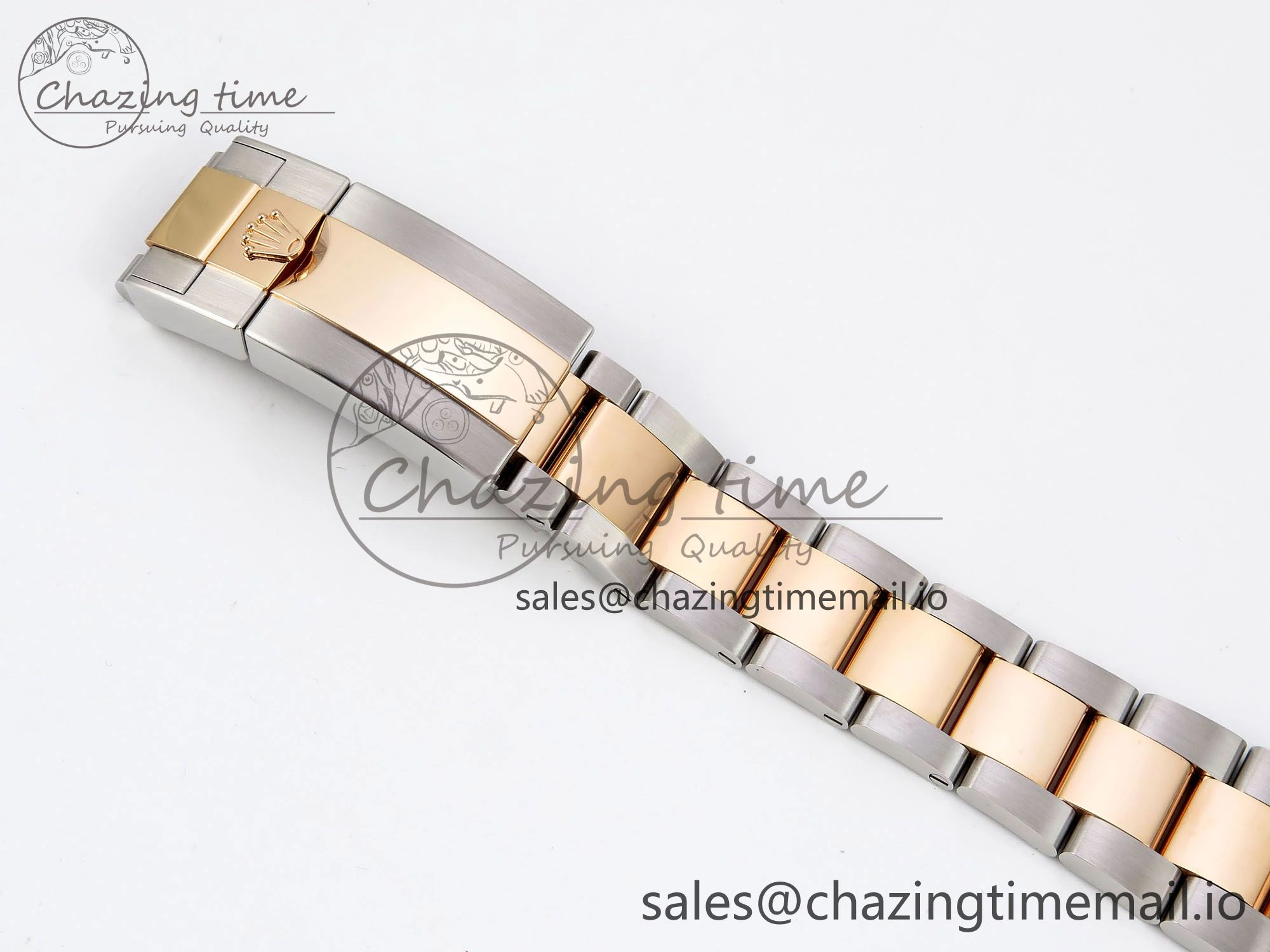 Sleek GMT-Master II 126711 CHNR ARF 1:1 Best Edition on Black Dial SS RG Bracelet Super Clone SH3285 CHS (Gain Weight) 1317