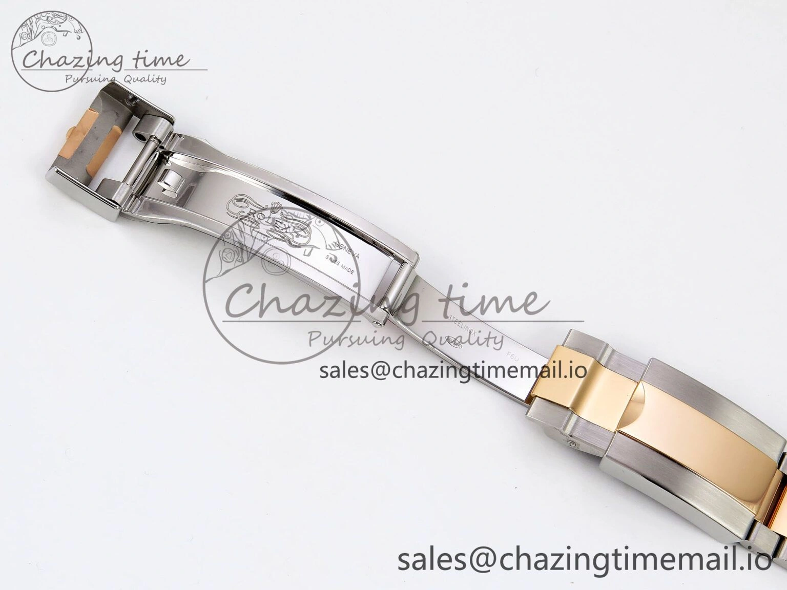 Sleek GMT-Master II 126711 CHNR ARF 1:1 Best Edition on Black Dial SS RG Bracelet Super Clone SH3285 CHS (Gain Weight) 1317