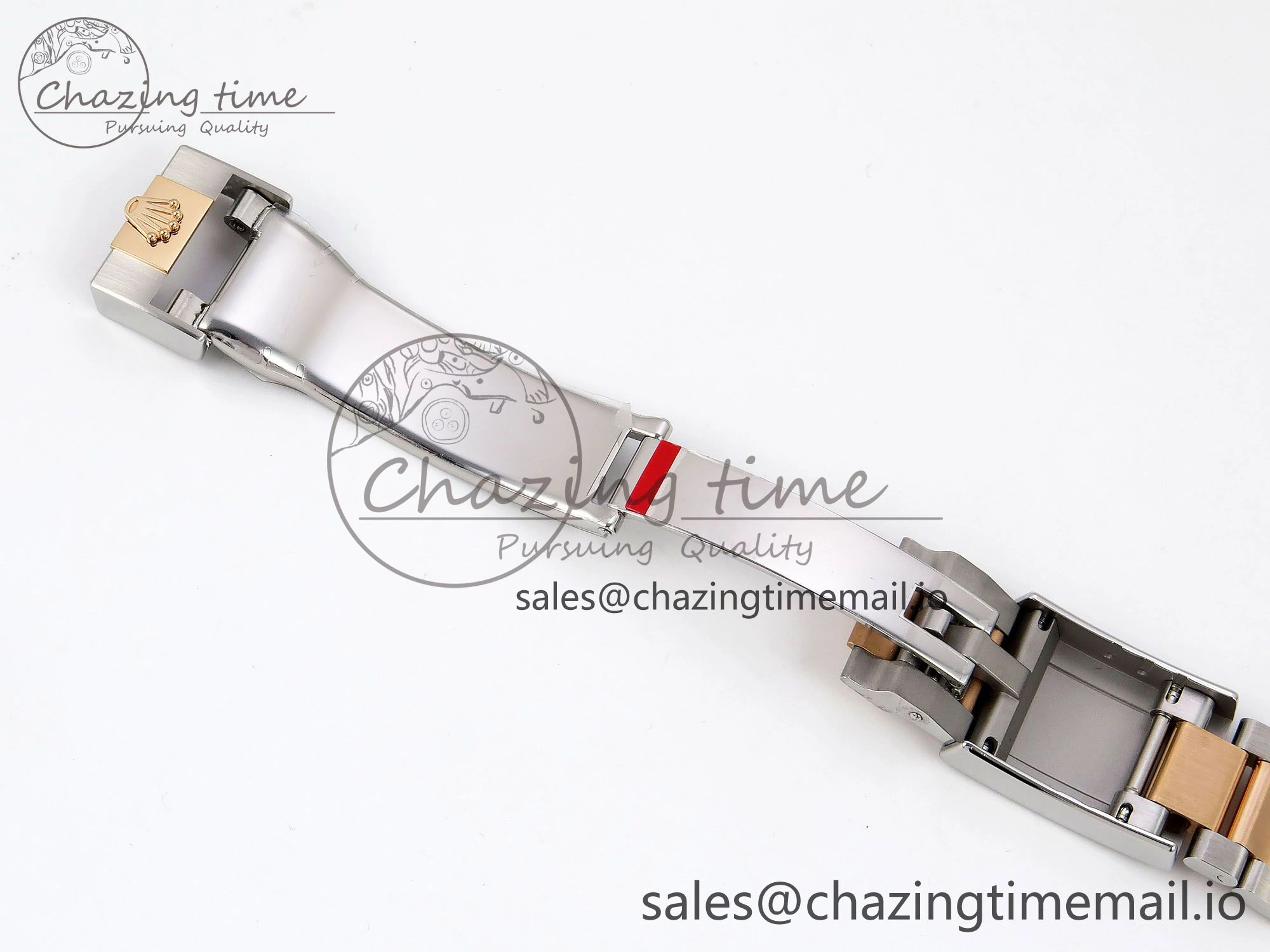 Sleek GMT-Master II 126711 CHNR ARF 1:1 Best Edition on Black Dial SS RG Bracelet Super Clone SH3285 CHS (Gain Weight) 1317
