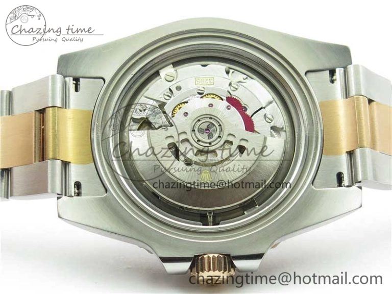 GMT Master II 126711 CHNR Black Brown Ceramic 316L Steel GMF 1:1 Best Edition Black Dial on SS RG Bracelet A BestValue 2963