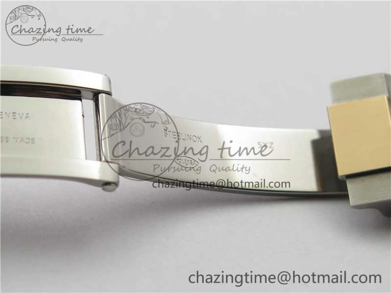 GMT Master II 126711 CHNR Black Brown Ceramic 316L Steel GMF 1:1 Best Edition Black Dial on SS RG Bracelet A BestValue 2963