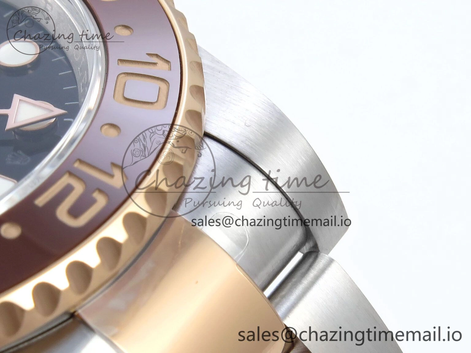 GMT-Master II 126711 CHNR Black Brown Ceramic 904L Steel EWE 1:1 Best Edition on Oyster Strap EWE3285 V TechFriendly 819