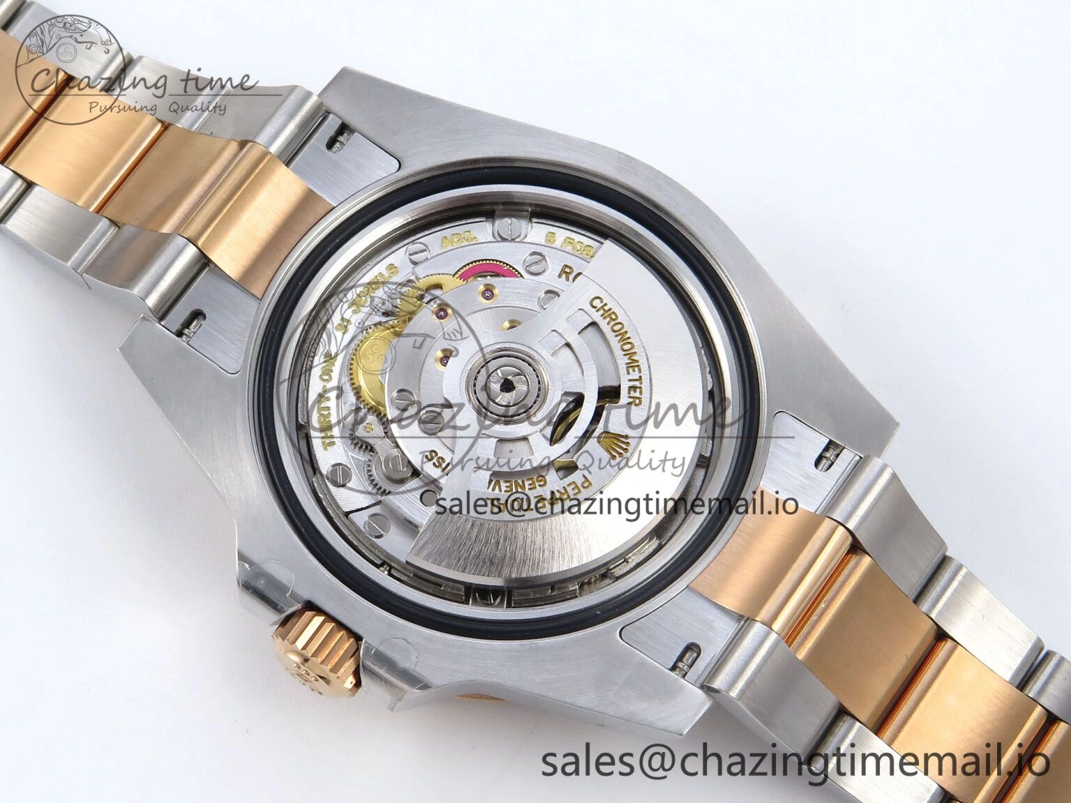 GMT-Master II 126711 CHNR Black Brown Ceramic 904L Steel EWE 1:1 Best Edition on Oyster Strap EWE3285 V TechFriendly 819