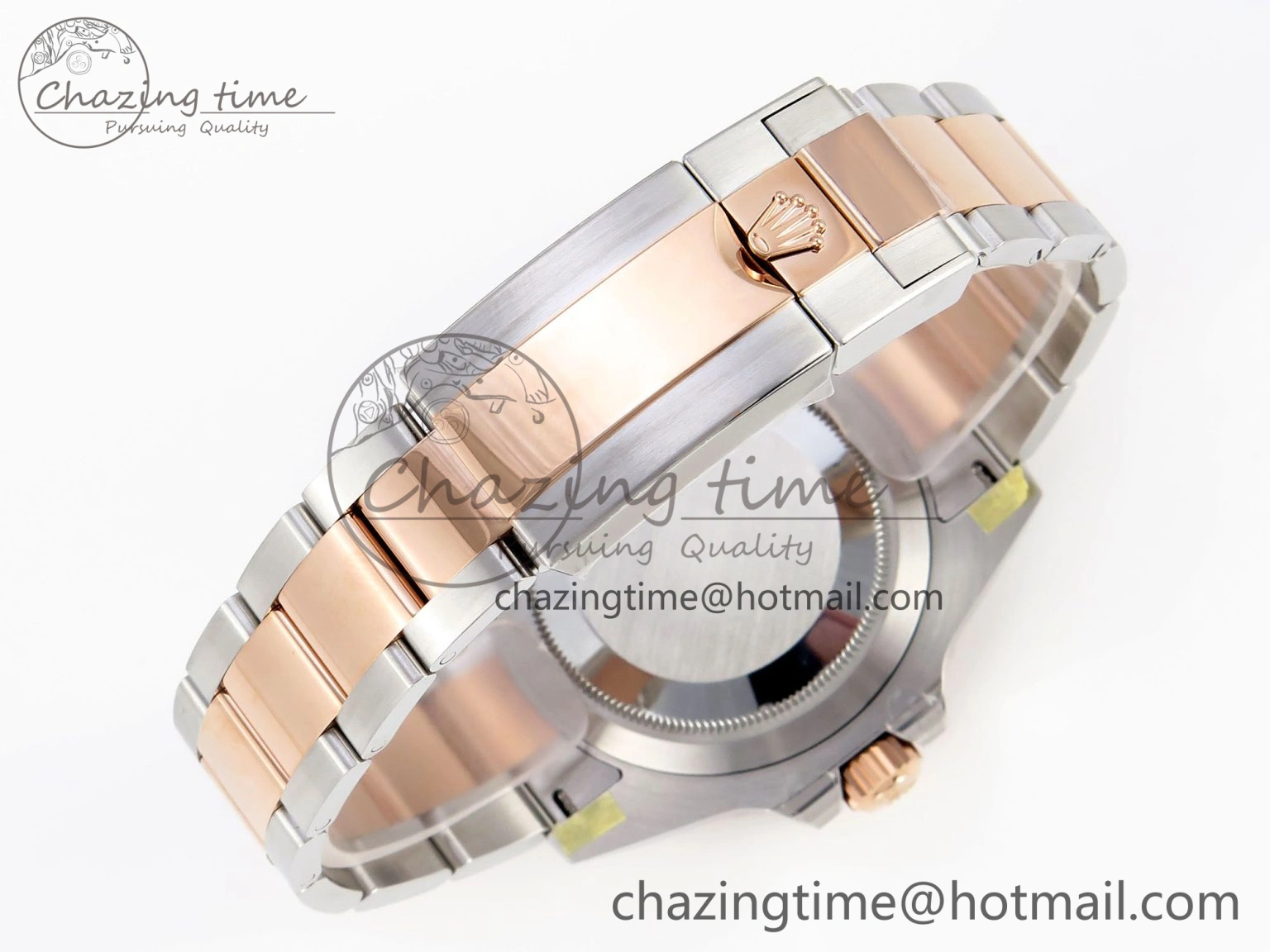 GMT-Master II 126711 CHNR Black Brown Ceramic Clean Factory Best Edition on SS RG Bracelet DD3285 CHS Sleek 2010