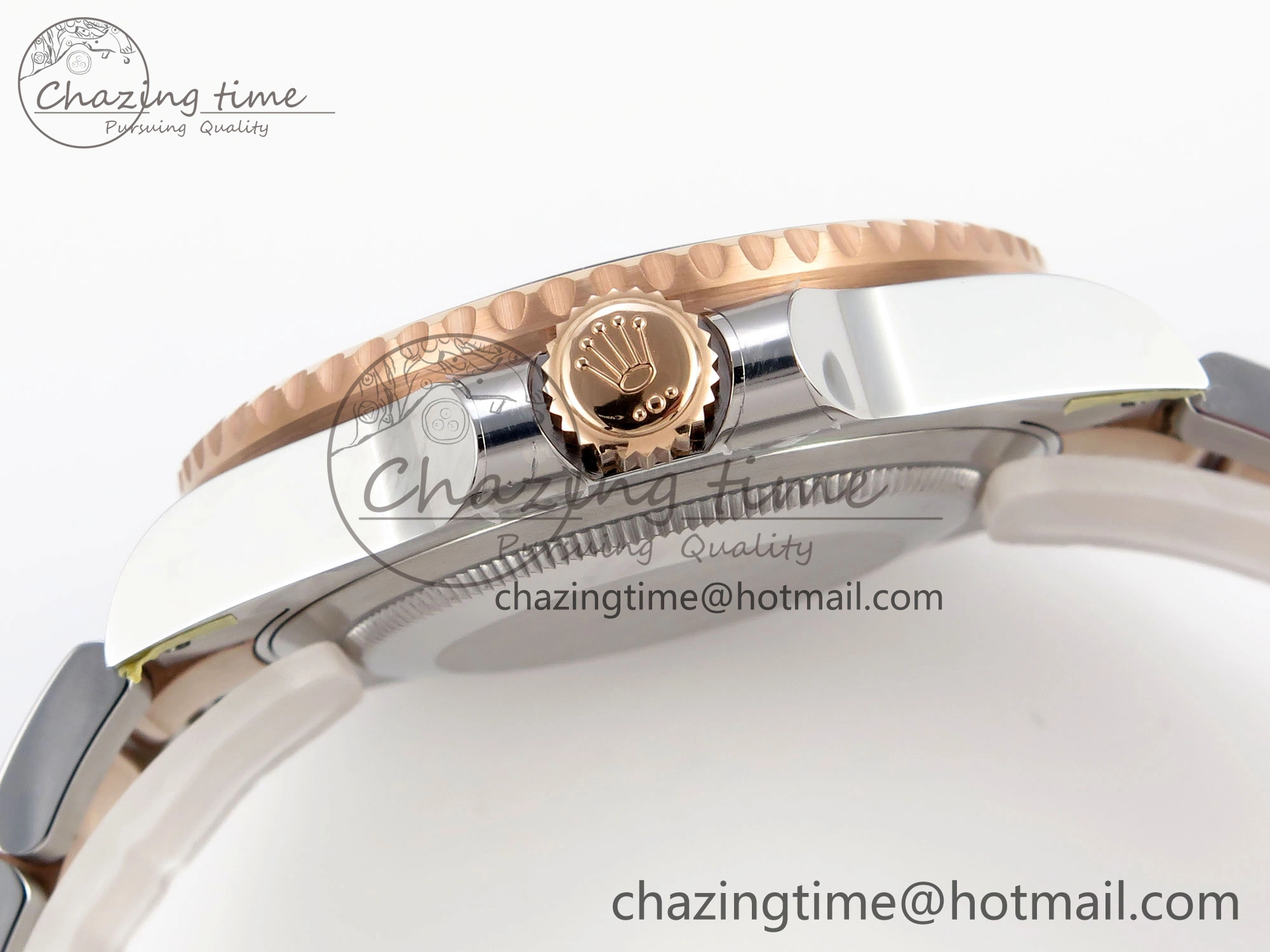 GMT-Master II 126711 CHNR Black Brown Ceramic Clean Factory Best Edition on SS RG Bracelet DD3285 CHS Sleek 2010