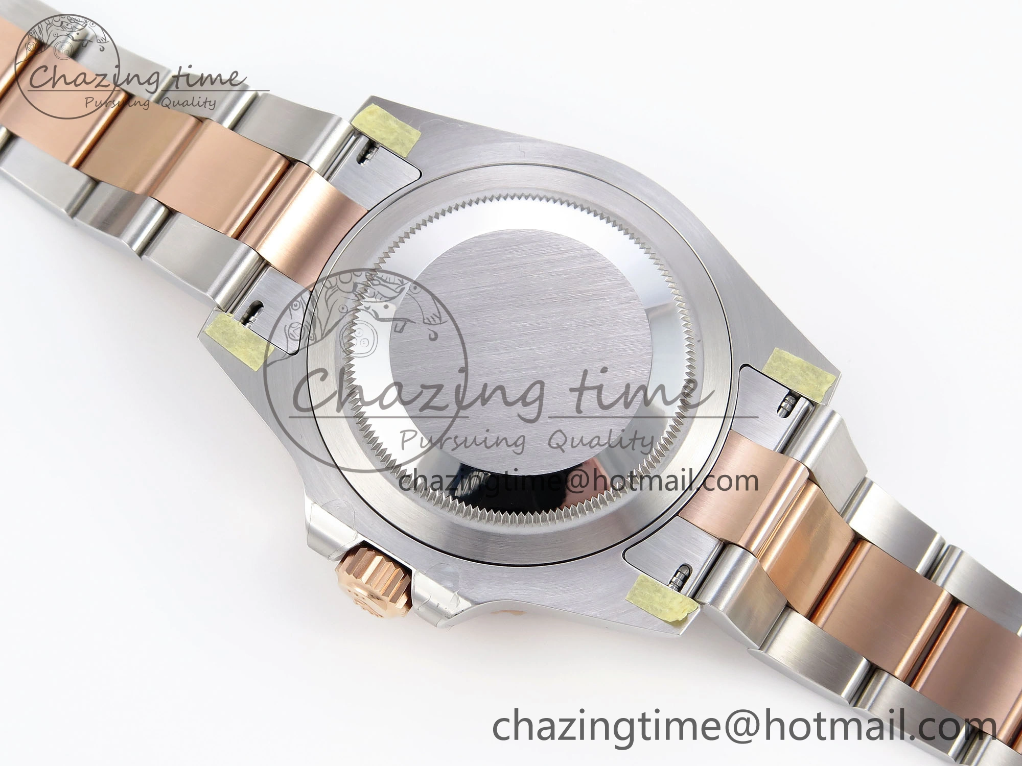 GMT-Master II 126711 CHNR Black Brown Ceramic Clean Factory Best Edition on SS RG Bracelet DD3285 CHS Sleek 2010
