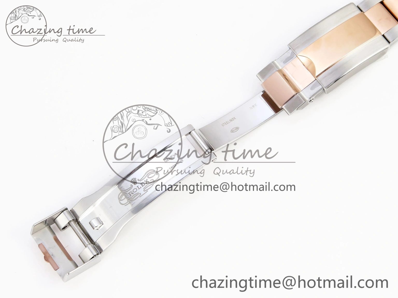 GMT-Master II 126711 CHNR Black Brown Ceramic Clean Factory Best Edition on SS RG Bracelet DD3285 CHS Sleek 2010