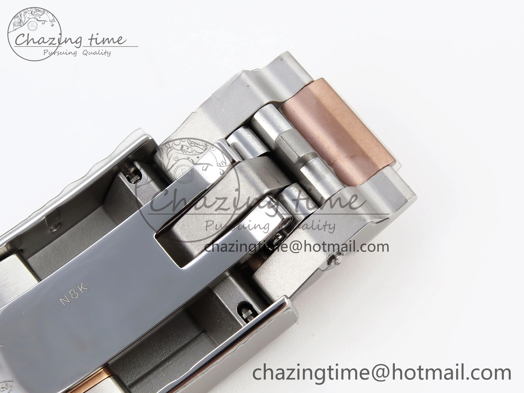 GMT-Master II 126711 CHNR Black Brown Ceramic Clean Factory Best Edition on SS RG Bracelet DD3285 CHS Sleek 2010