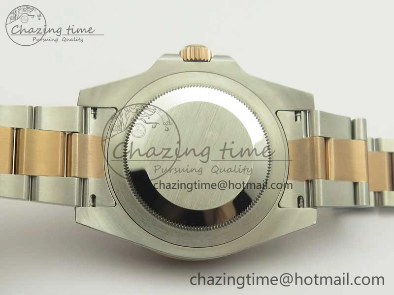 GMT-Master II 126711CHNR Black Brown Ceramic Bezel SS RG BP Best Edition Black Dial on SS RG Bracelet EasyMatch 3365