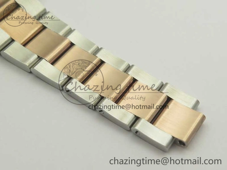 GMT-Master II 126711CHNR Black Brown Ceramic Bezel SS RG BP Best Edition Black Dial on SS RG Bracelet EasyMatch 3365