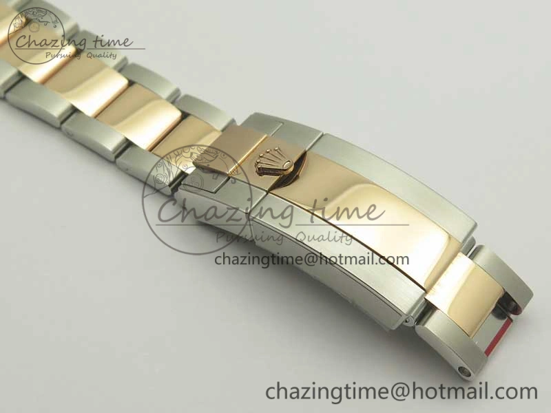 GMT-Master II 126711CHNR Black Brown Ceramic Bezel SS RG BP Best Edition Black Dial on SS RG Bracelet EasyMatch 3365