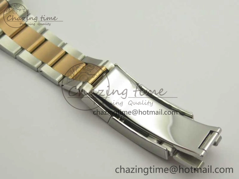 GMT-Master II 126711CHNR Black Brown Ceramic Bezel SS RG BP Best Edition Black Dial on SS RG Bracelet EasyMatch 3365
