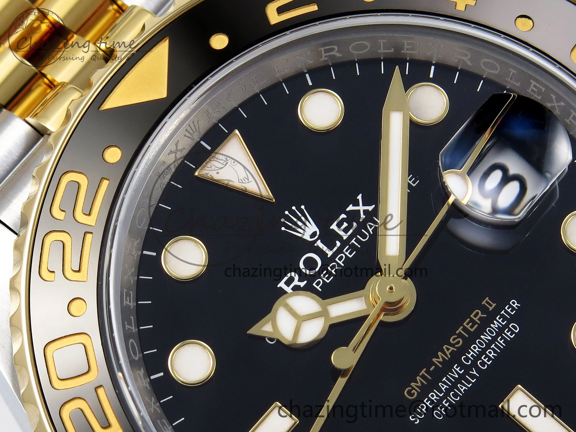 Durable GMT Master II 126713 904L SS Clean Factory 1:1 Best Edition Black Dial on Jubilee Bracelet DD 1680