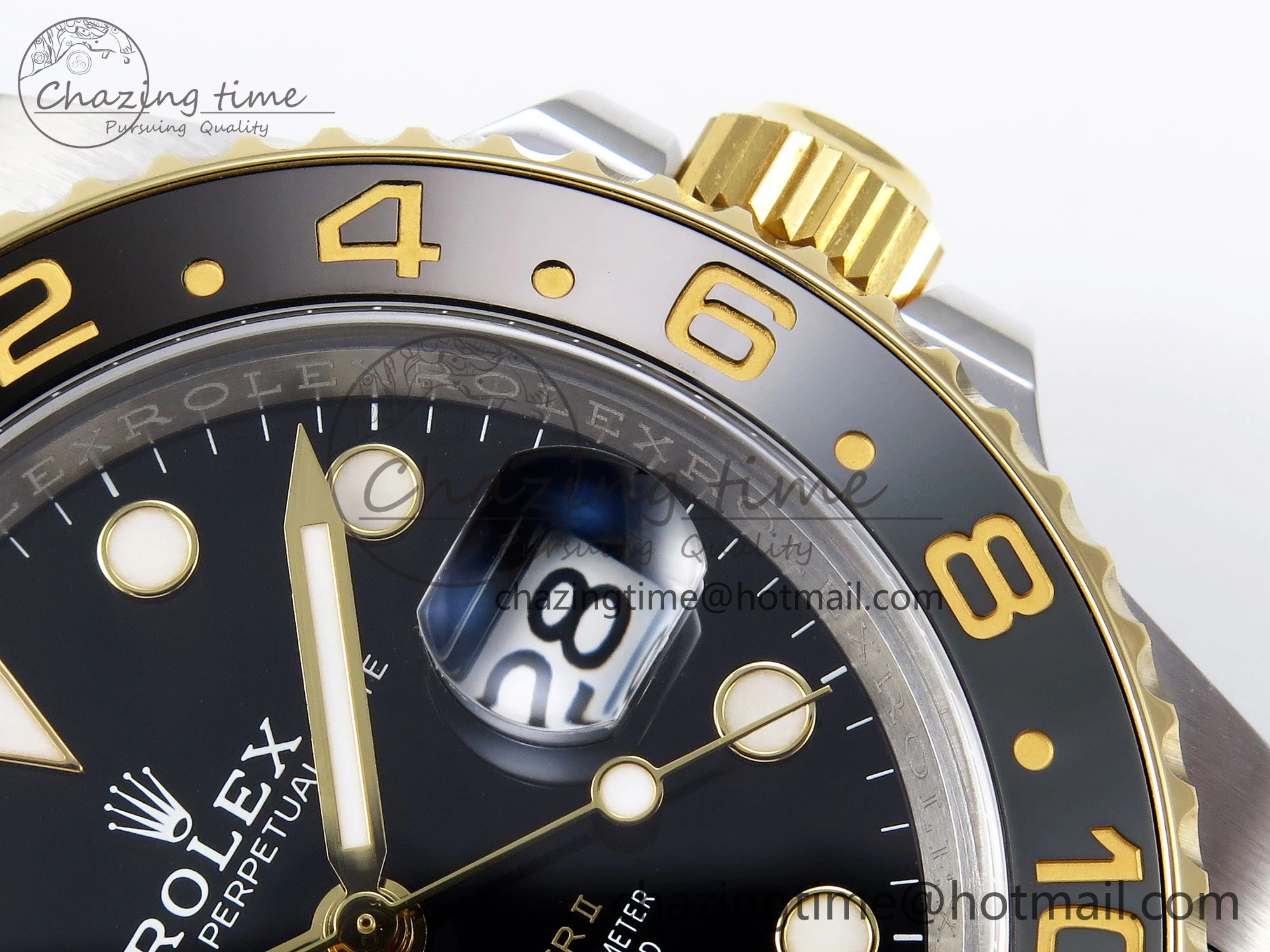 Durable GMT Master II 126713 904L SS Clean Factory 1:1 Best Edition Black Dial on Jubilee Bracelet DD 1680