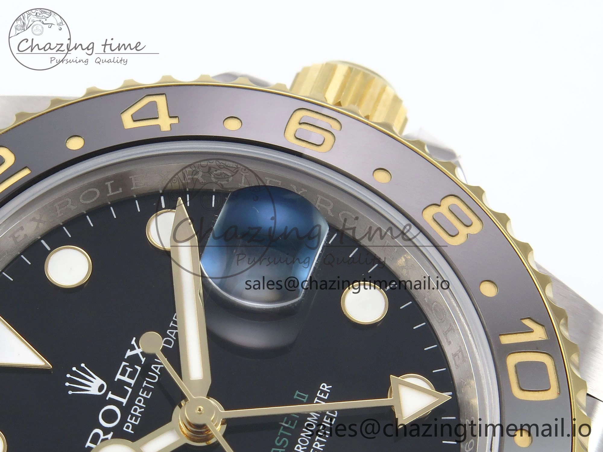Classic GMT-Master II 126713 GRGN 904L EWEF 1:1 Best Edition on SS YG Jubilee Bracelet SH3285 CHS 1068