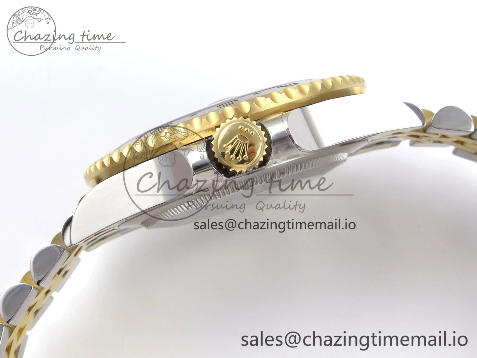 Classic GMT-Master II 126713 GRGN 904L EWEF 1:1 Best Edition on SS YG Jubilee Bracelet SH3285 CHS 1068