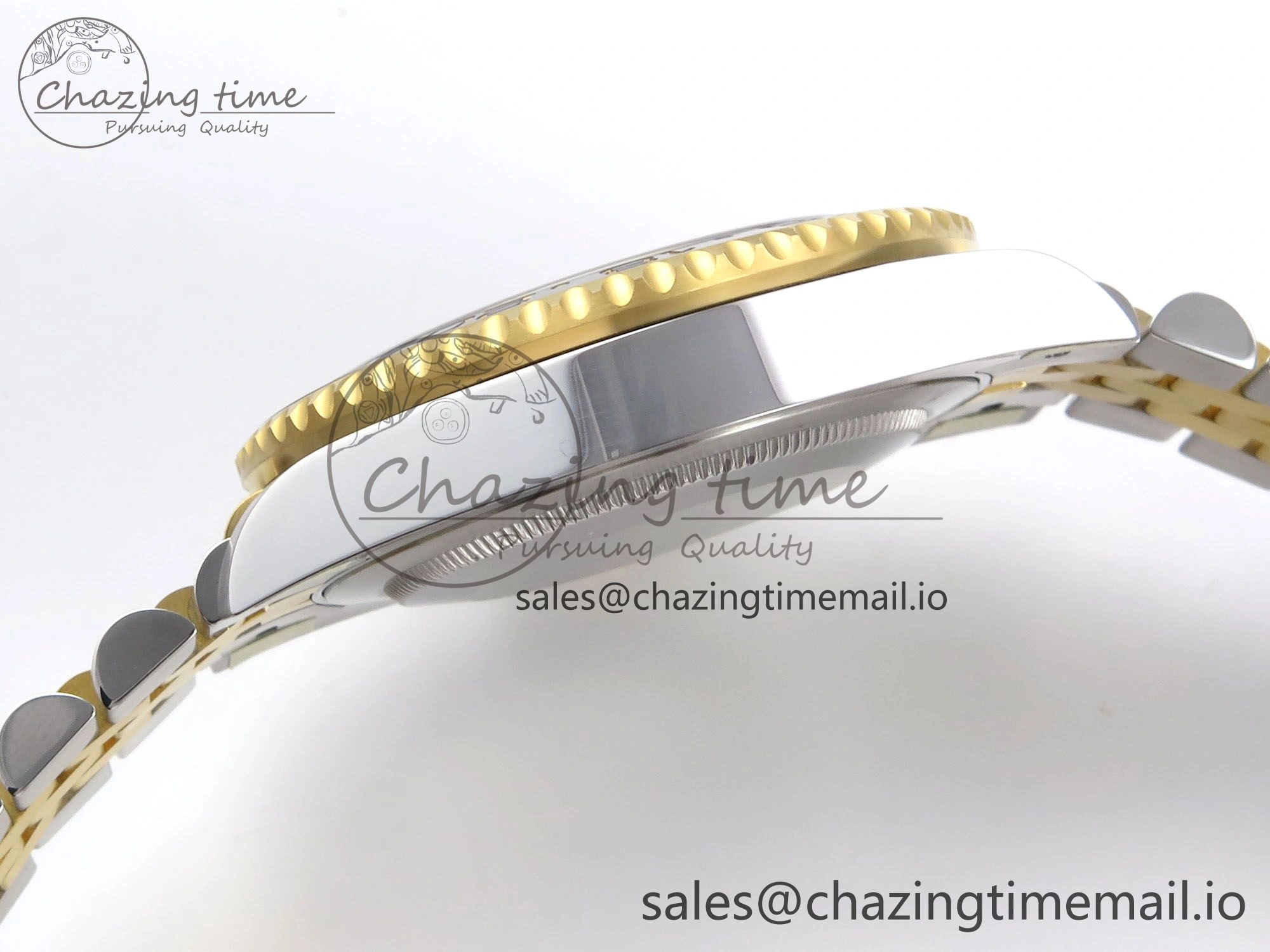 Classic GMT-Master II 126713 GRGN 904L EWEF 1:1 Best Edition on SS YG Jubilee Bracelet SH3285 CHS 1068