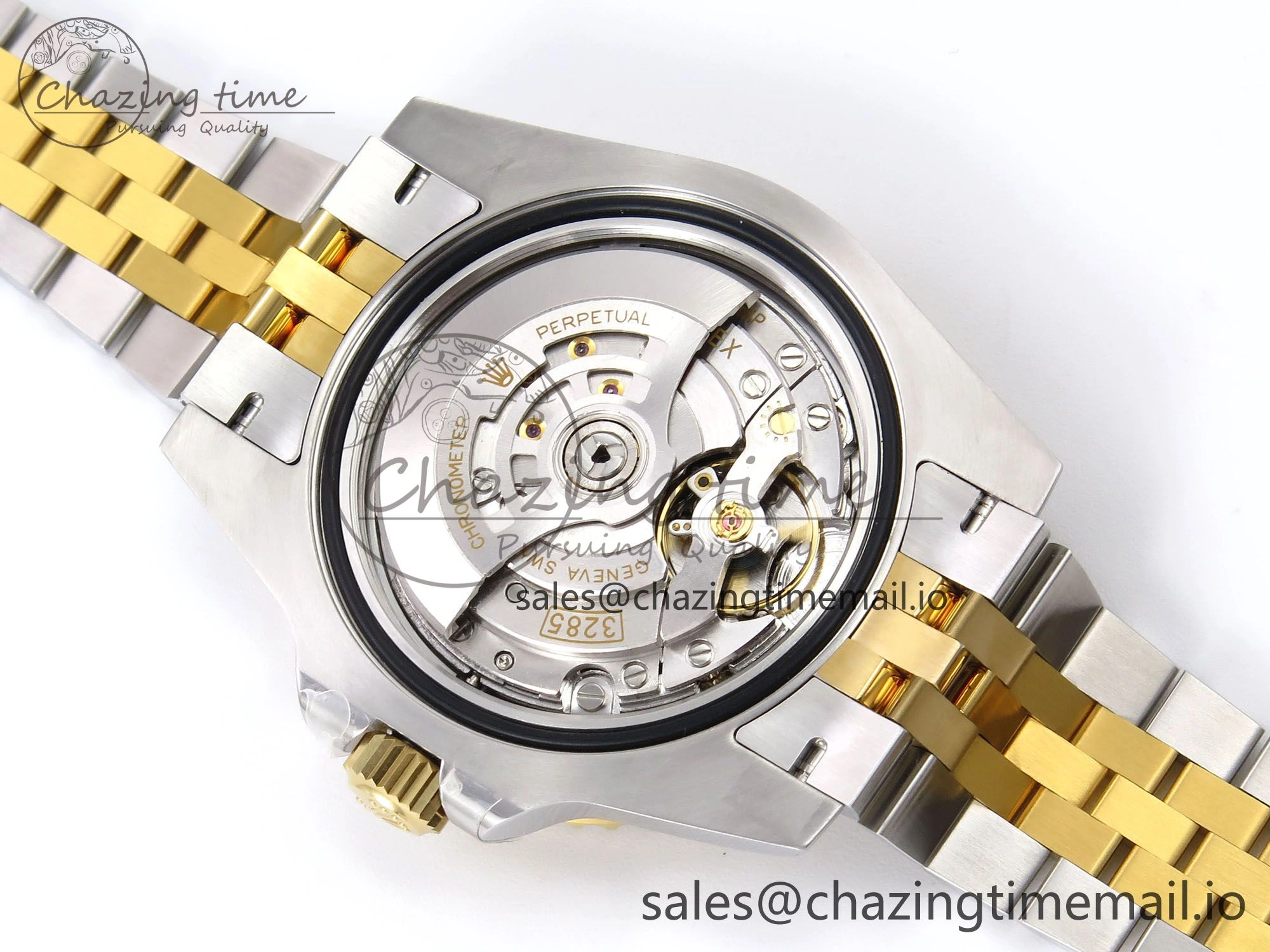 Classic GMT-Master II 126713 GRGN 904L EWEF 1:1 Best Edition on SS YG Jubilee Bracelet SH3285 CHS 1068