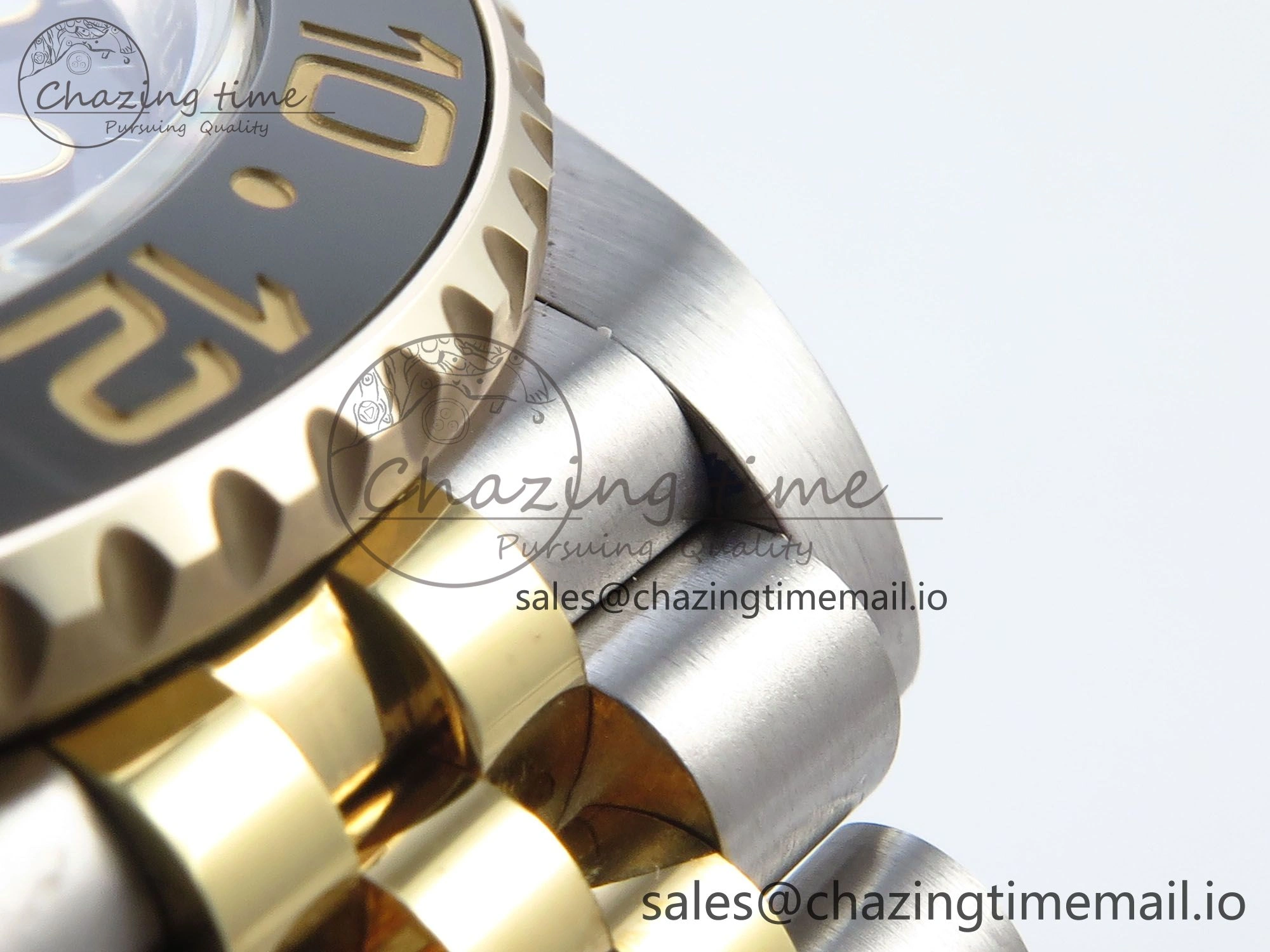 NewStyle GMT-Master II 126713 GRGN 904L QF 1:1 Best Edition on SS YG Jubilee Bracelet SH3285 V 278