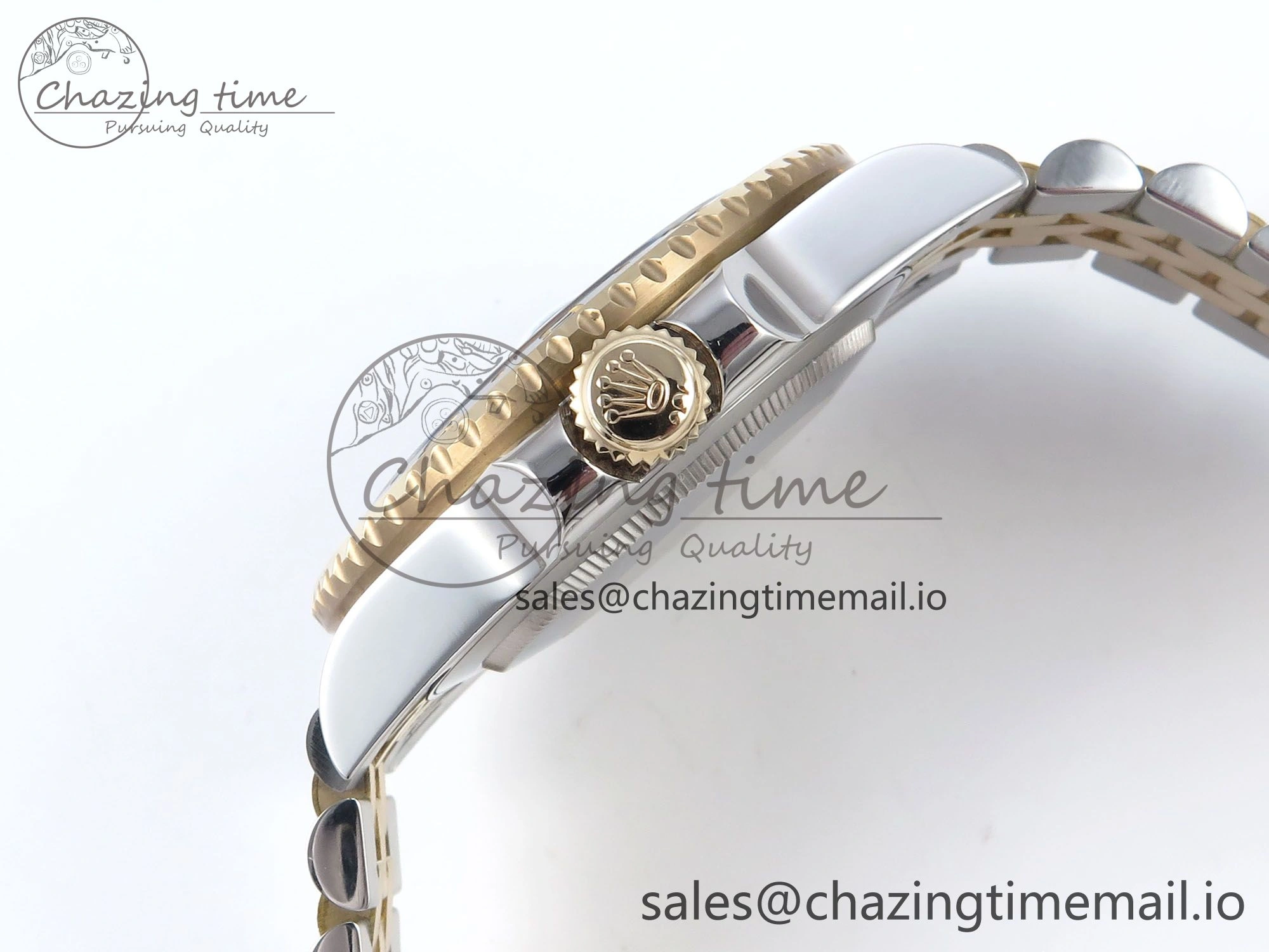 NewStyle GMT-Master II 126713 GRGN 904L QF 1:1 Best Edition on SS YG Jubilee Bracelet SH3285 V 278