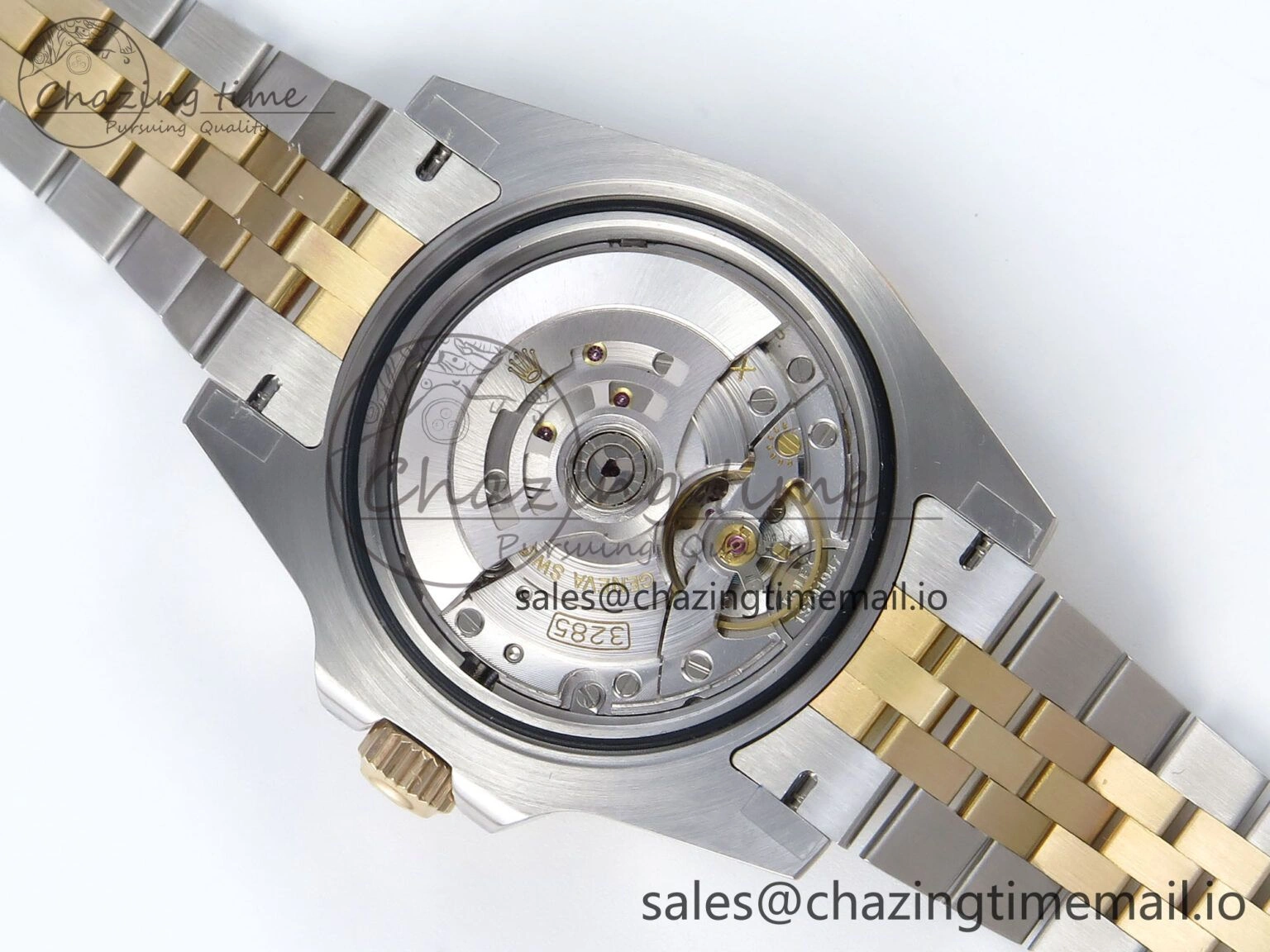 NewStyle GMT-Master II 126713 GRGN 904L QF 1:1 Best Edition on SS YG Jubilee Bracelet SH3285 V 278