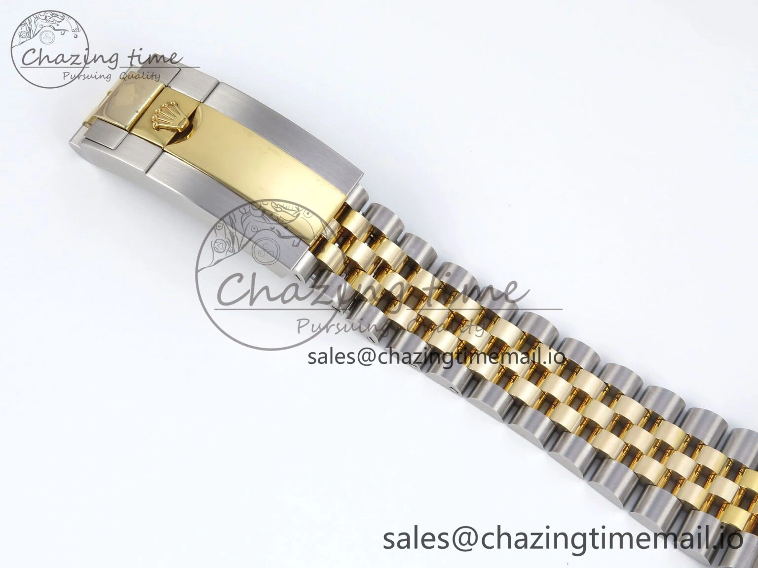 NewStyle GMT-Master II 126713 GRGN 904L QF 1:1 Best Edition on SS YG Jubilee Bracelet SH3285 V 278