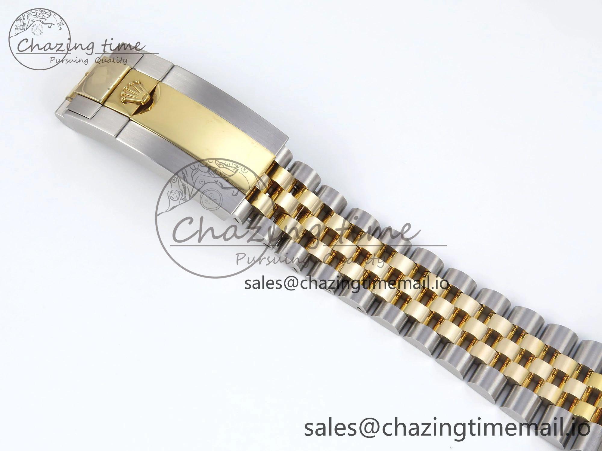 NewStyle GMT-Master II 126713 GRGN 904L QF 1:1 Best Edition on SS YG Jubilee Bracelet SH3285 V 278