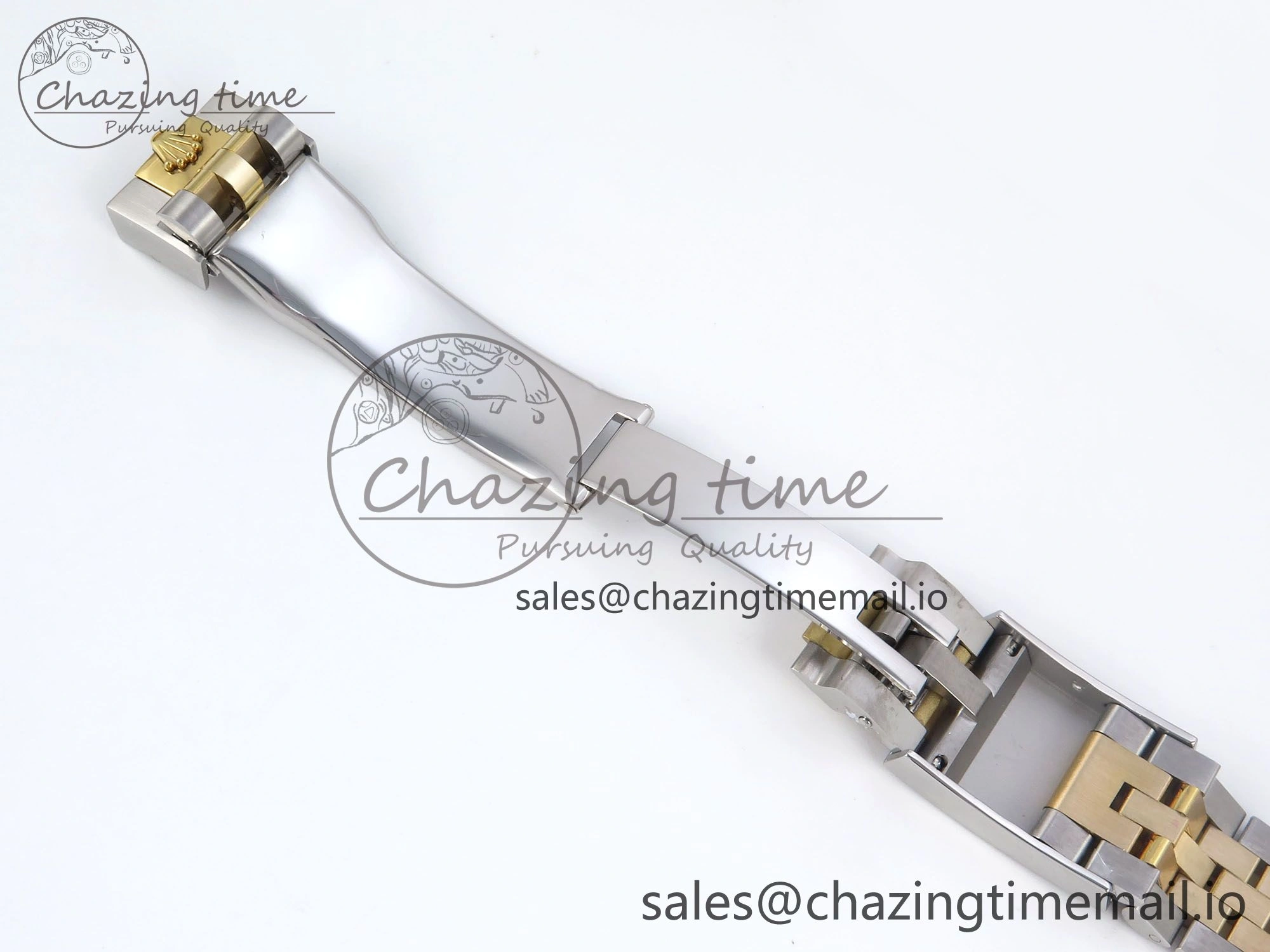 NewStyle GMT-Master II 126713 GRGN 904L QF 1:1 Best Edition on SS YG Jubilee Bracelet SH3285 V 278