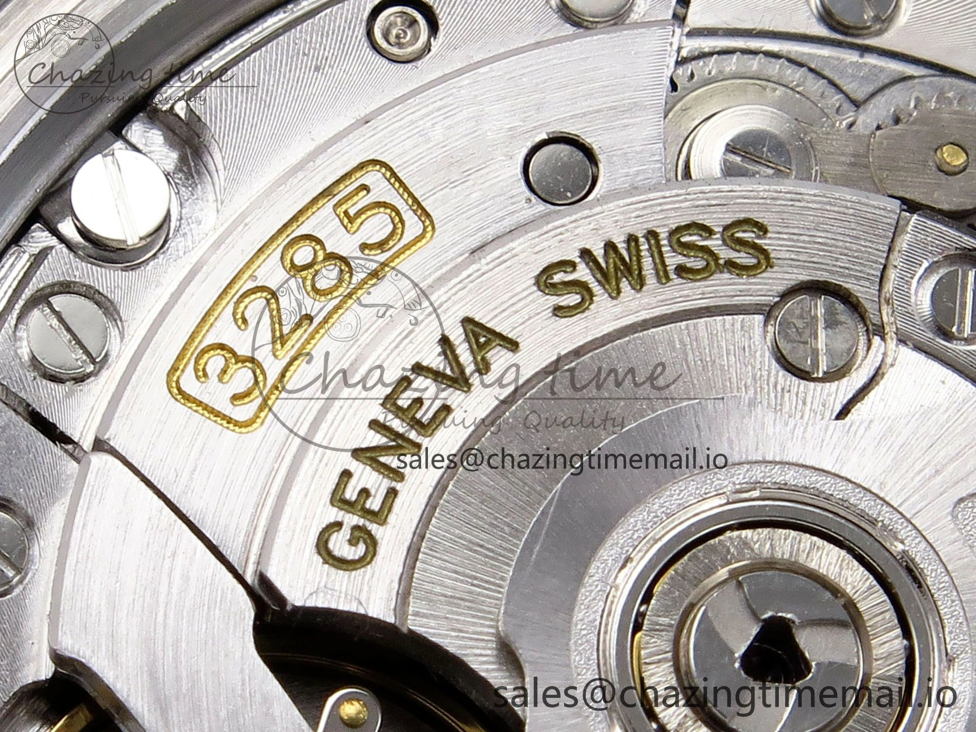 Tailored GMT-Master II 126713 GRGN 904L QF 1:1 Best Edition on SS YG Jubilee Bracelet SH3285 V 1209