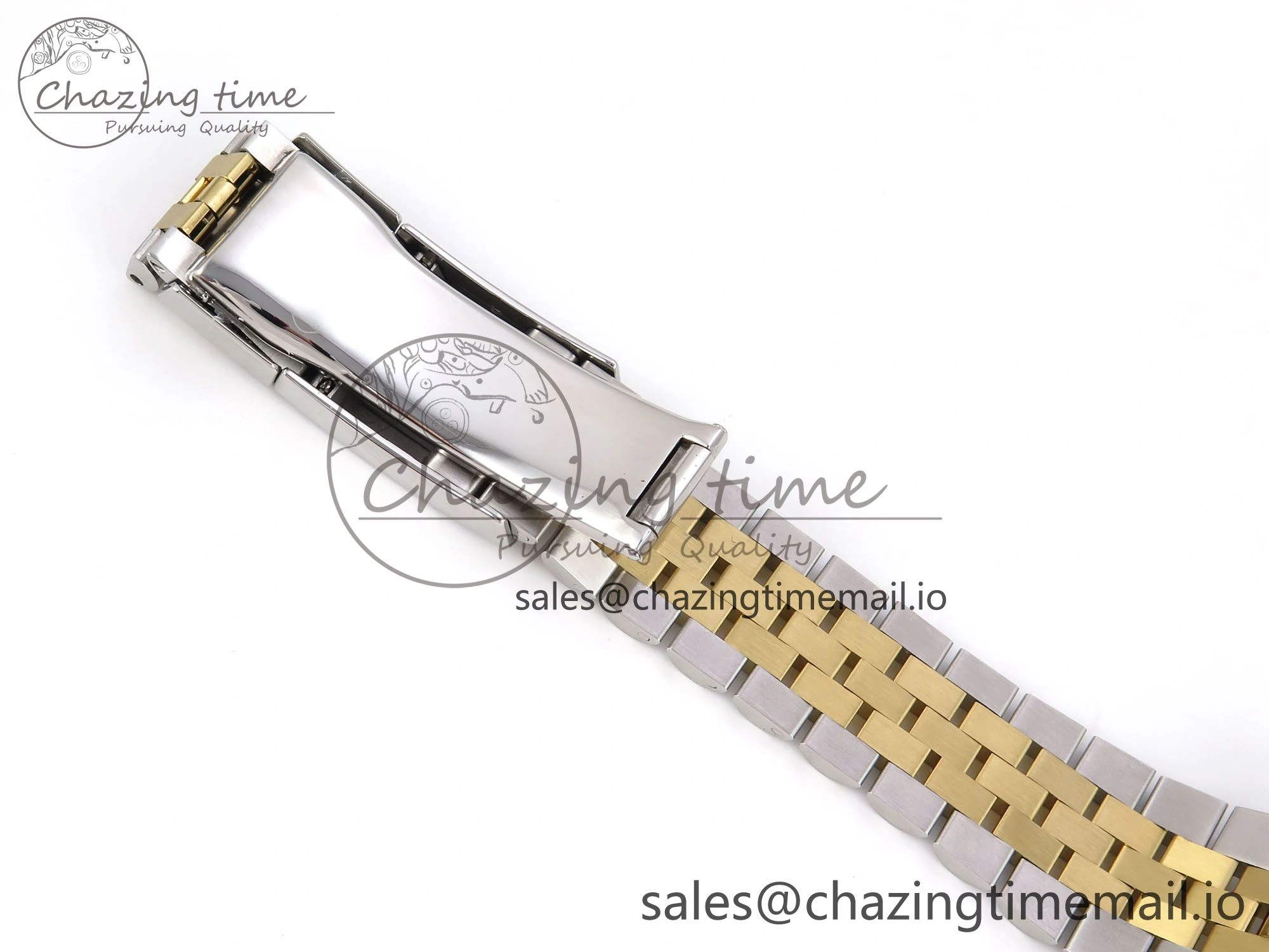 Tailored GMT-Master II 126713 GRGN 904L QF 1:1 Best Edition on SS YG Jubilee Bracelet SH3285 V 1209