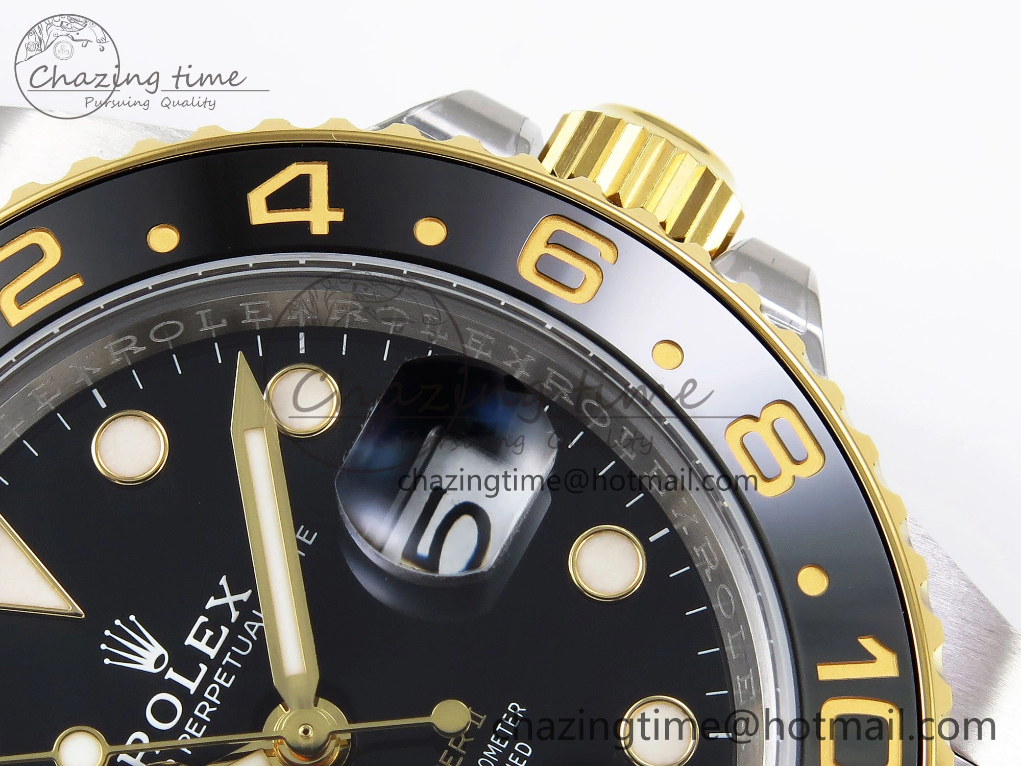 GoAnywhere GMT-Master II 126713 GRNR ARF 1:1 Best Edition Black Dial on YG SS Jubilee Bracelet VR3285 CHS 1663