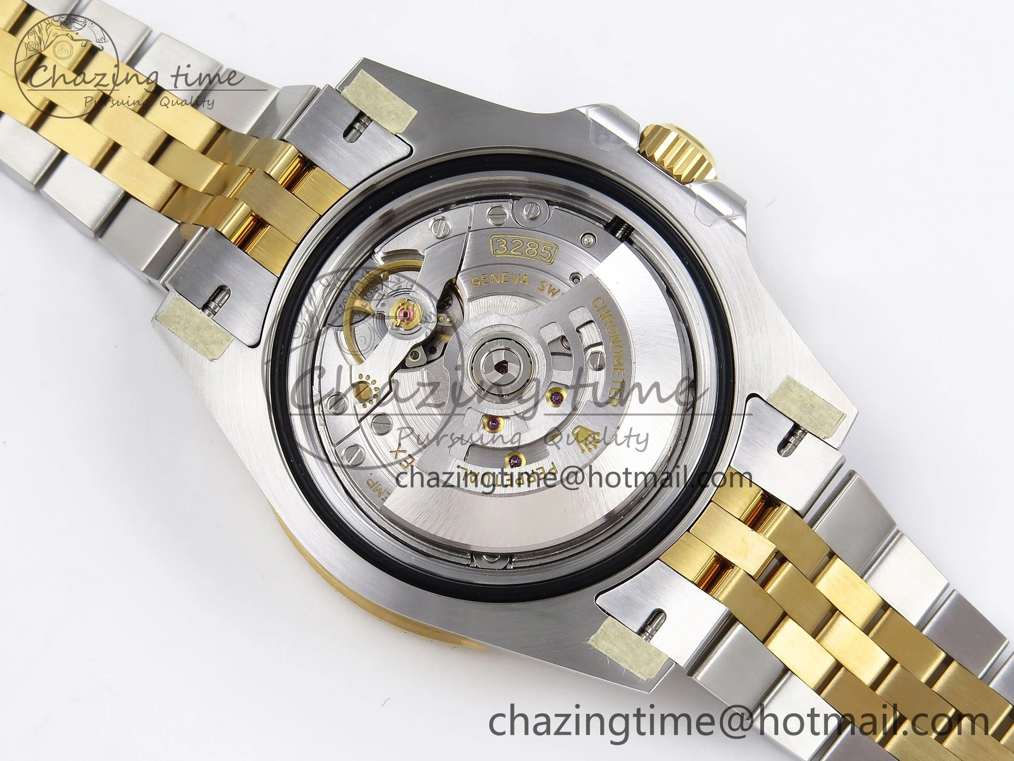 GoAnywhere GMT-Master II 126713 GRNR ARF 1:1 Best Edition Black Dial on YG SS Jubilee Bracelet VR3285 CHS 1663
