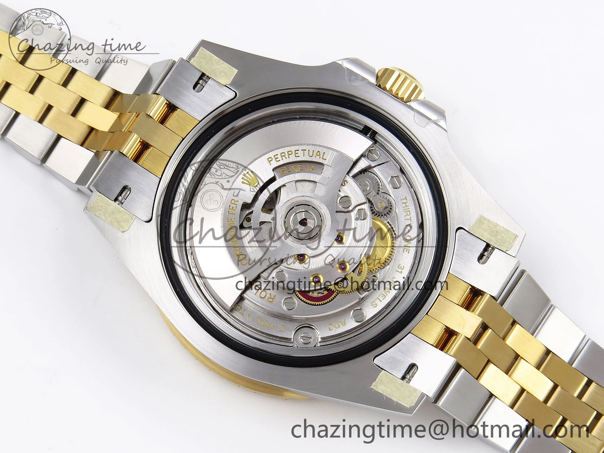 GoAnywhere GMT-Master II 126713 GRNR ARF 1:1 Best Edition Black Dial on YG SS Jubilee Bracelet VR3285 CHS 1663